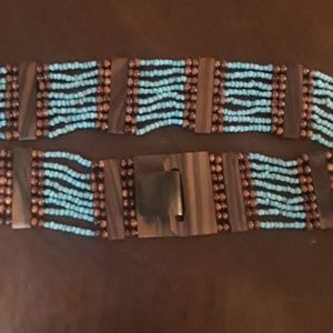 Bead and Wood Colorado Belt